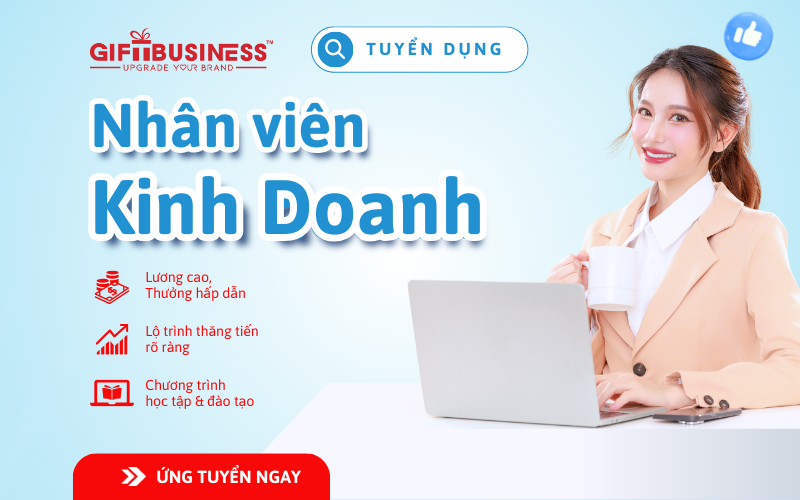 tuyển dụng nhân viên kinh doanh -gift business