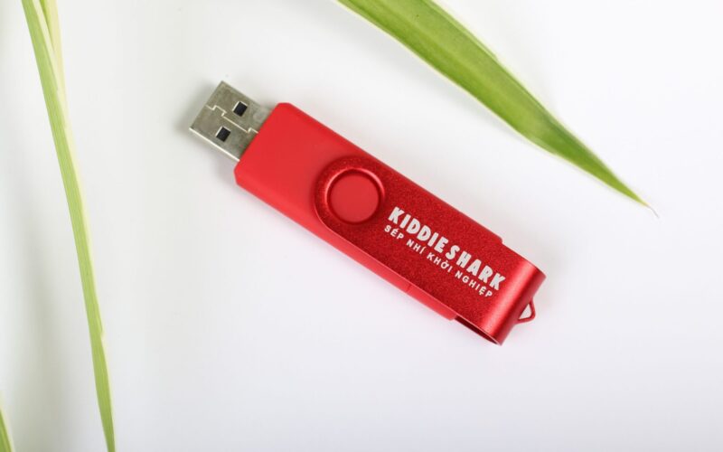 usb otg in logo công ty