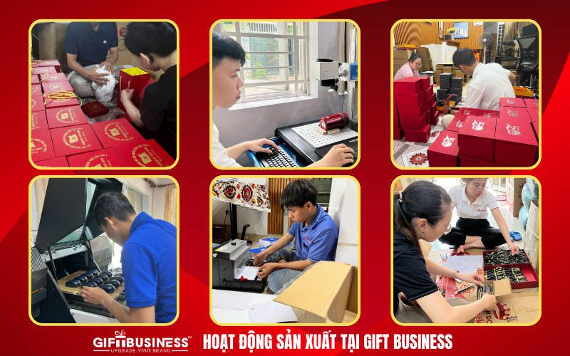 hoạt động sản xuất tại GIFT BUSINESS