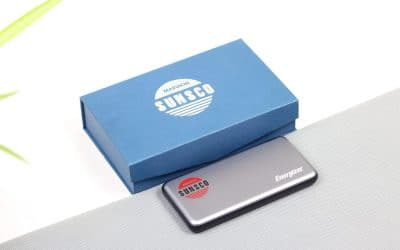 pin sạc dự phòng in logo