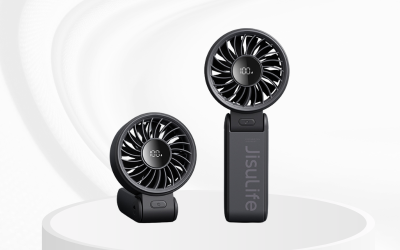 quạt điện cầm tay in logo