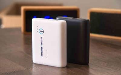 quà tặng sạc dự phòng in logo