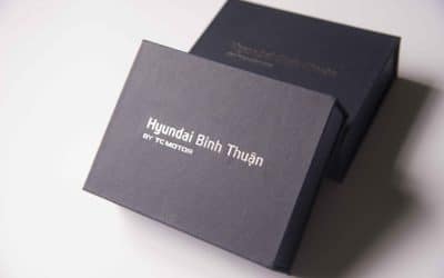 hộp giấy mỹ thuật ép nhũ kim