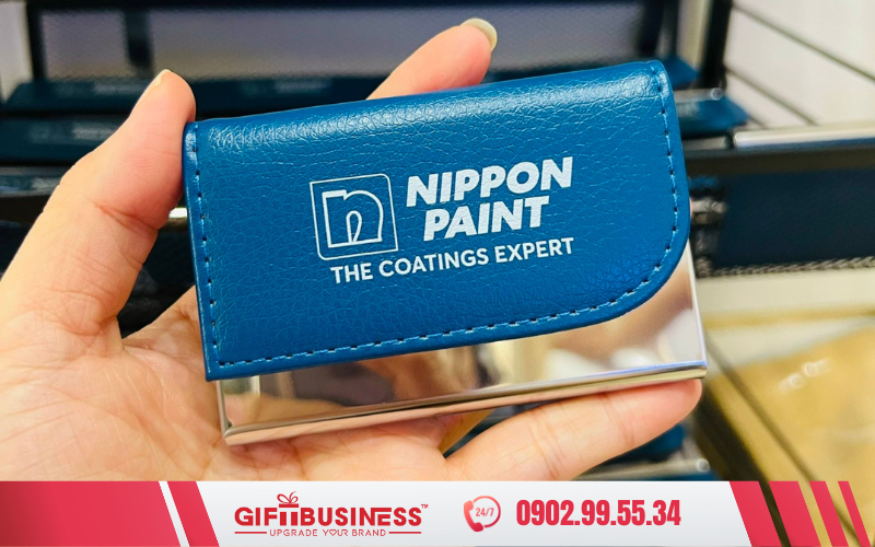 hộp đựng name card in logo