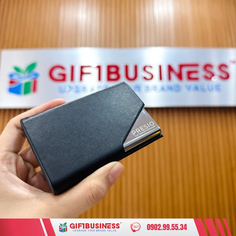 quà tặng hộp đựng namecard in logo