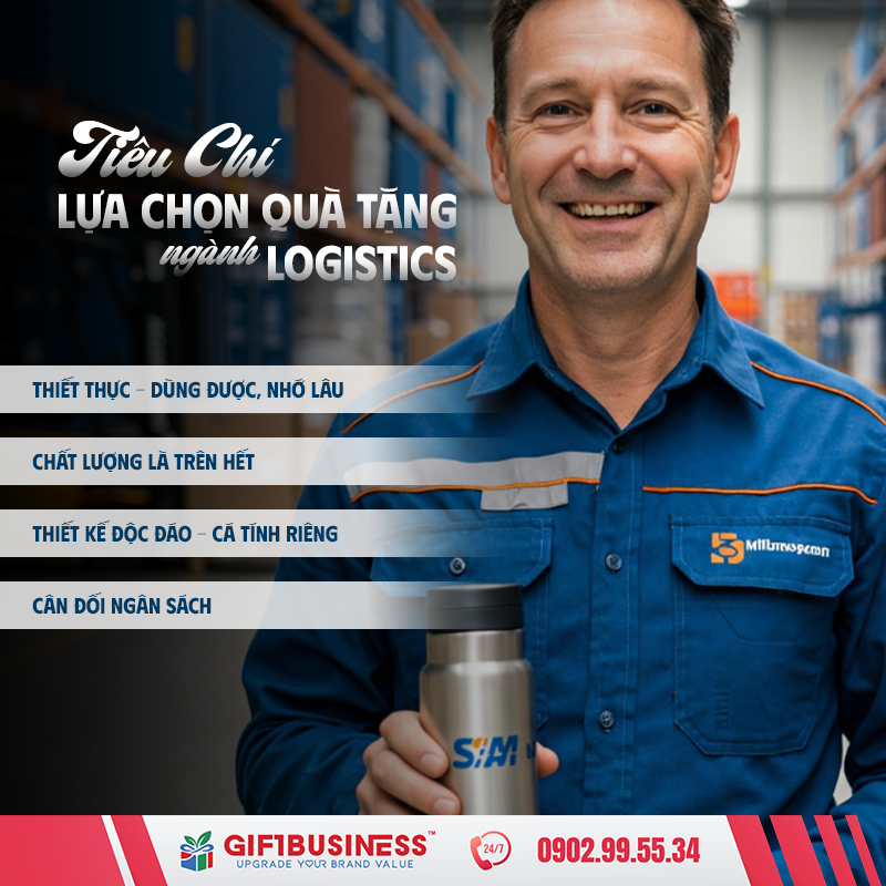 quà tặng cho nhân viên logistics