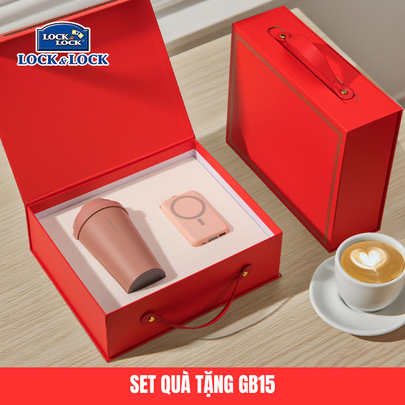 set quà gb15 màu đỏ