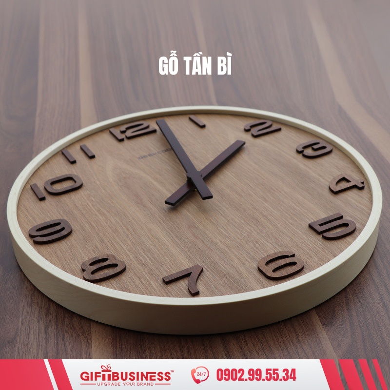 đồng hồ gỗ tần bì