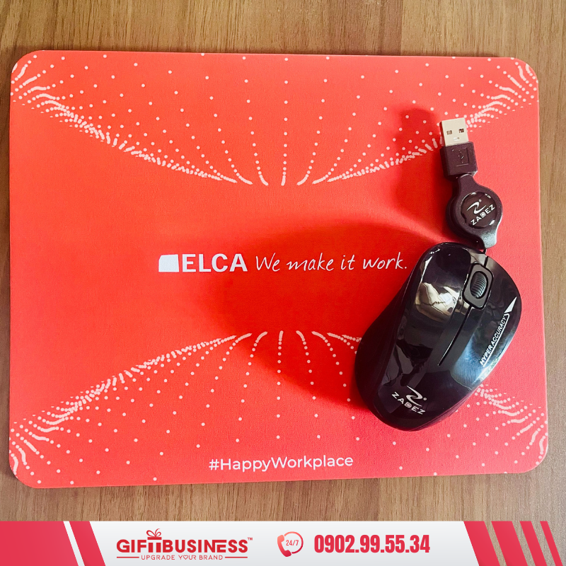 in logo lót chuột máy tính