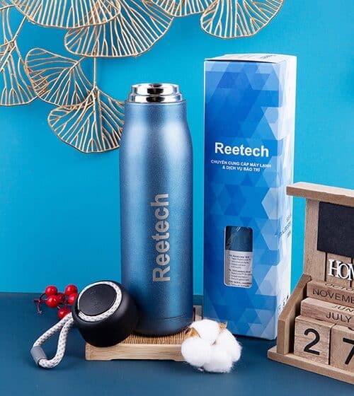 Quà tặng bình giữ nhiệt GBB20 - Bình giữ nhiệt độc đáo có quai xách tiện lợi