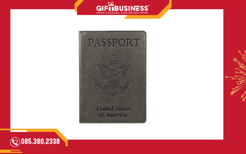 vi-dung-pass-port ví đựng passport ép chìm logo