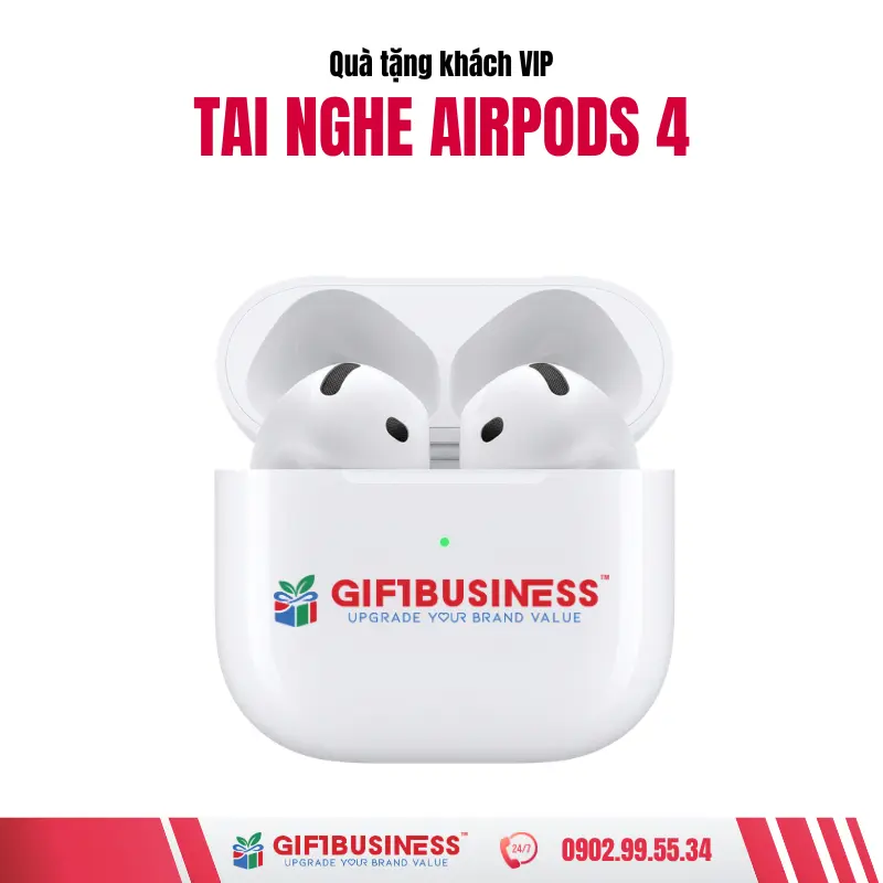 TAI NGHE AIRPODS 4 QUÀ TẶNG KHÁCH VIP