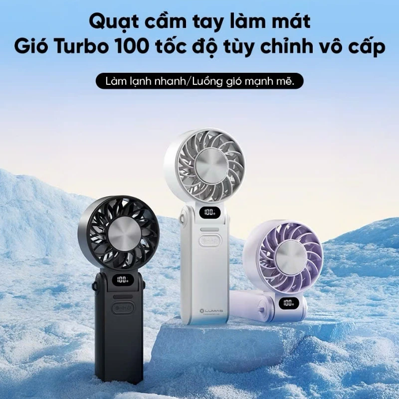 quạt cầm tay mini lumias