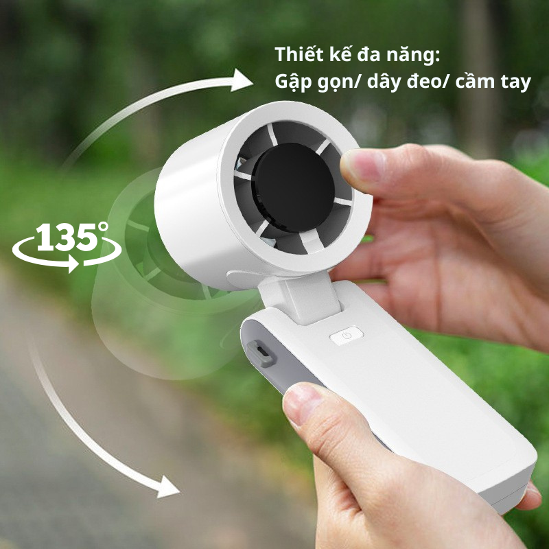 Quạt Cầm Tay GB30 Thiết Kế Đẹp – Công Năng Thực – Truyền Thông Hiệu Quả