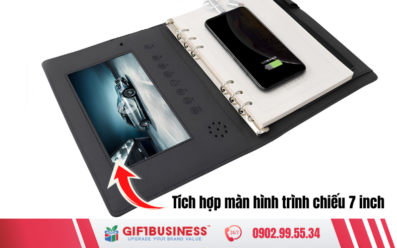 sổ sạc đa năng có màn hình LCD