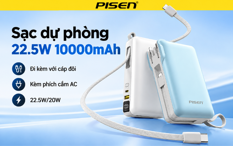 in logo sạc dự phòng