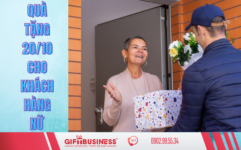 quà tặng 20-10 cho khách hàng nữ