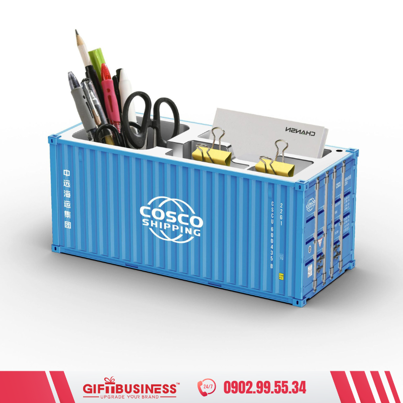 quà tặng ngành vận tải - hộp mô hình container