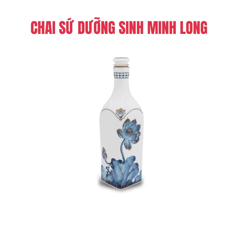 Quà tặng khách hàng cao cấp, khẳng định đẳng cấp thương hiệu Chai sứ dưỡng sinh - quà tặng khẳng định đẳng cấp thương hiệu