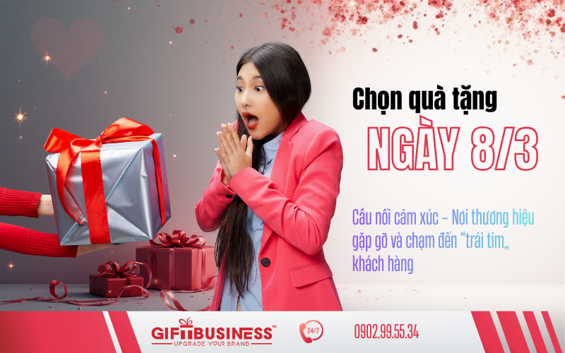 quà tặng 8-3 cho khách hàng