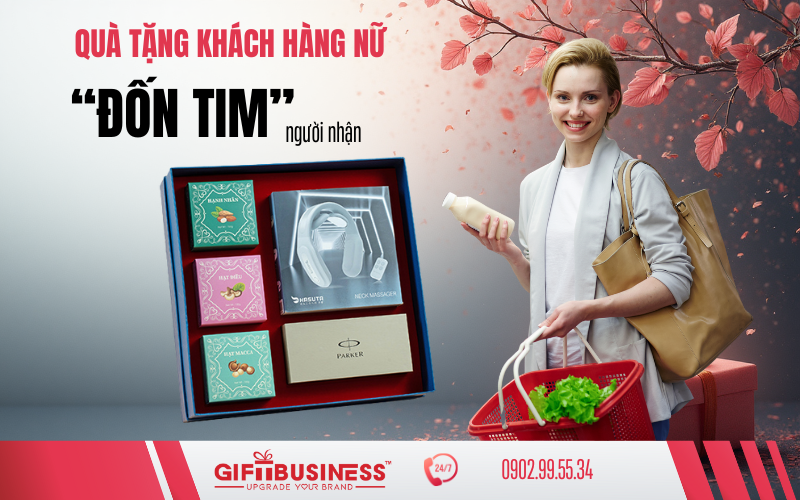 quà tặng khách hàng nữ