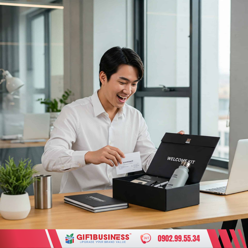 quà tặng welcome kits