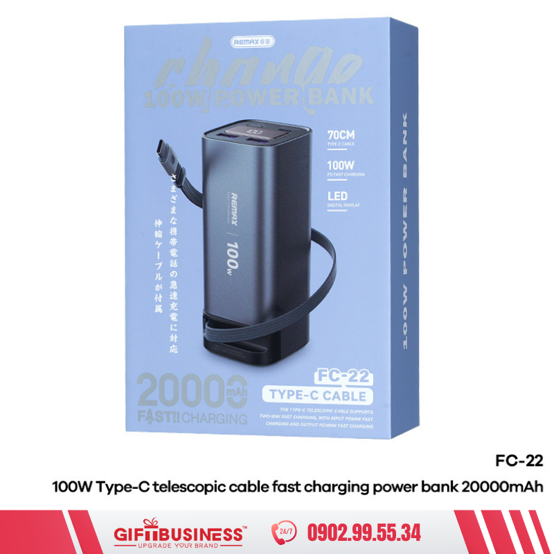 sạc dự phòng remax