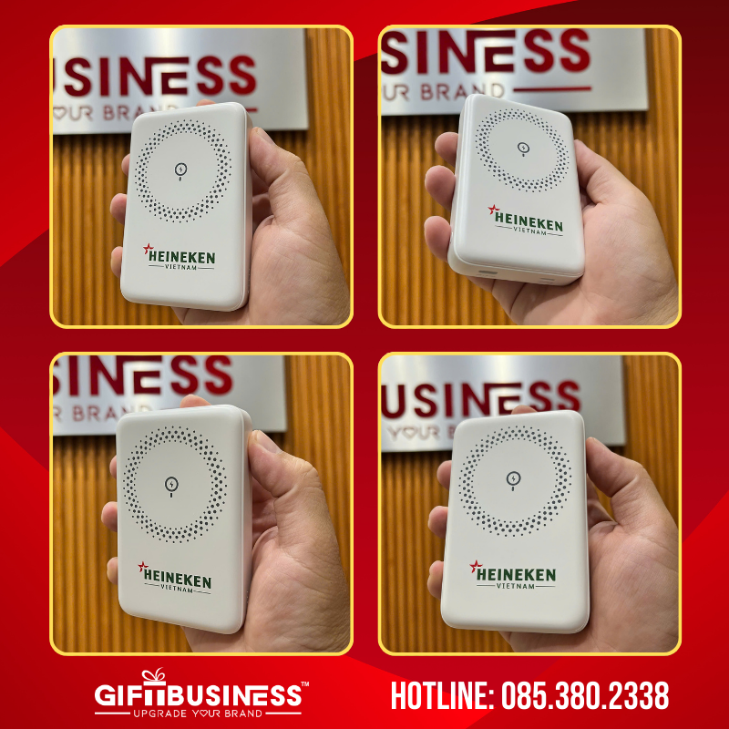 pin sạc dự phòng in logo