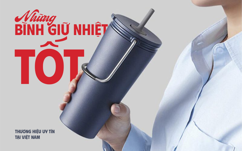 bình giữ nhiệt locknlock bucket tumbler with straw