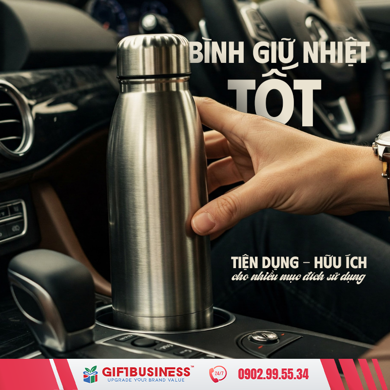 bình giữ nhiệt quà tặng tiện dụng