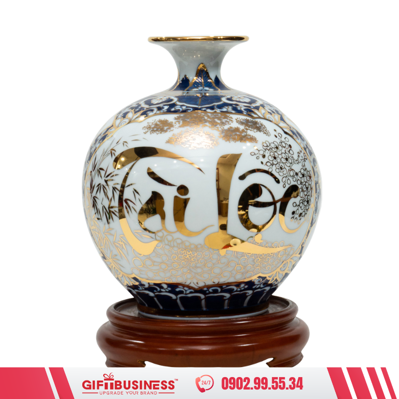 bình hút tài lộc - quà tặng phong thủy cho doanh nghiệp