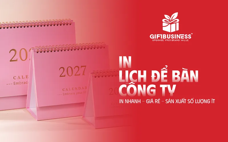 in lịch để bàn theo yêu cầu