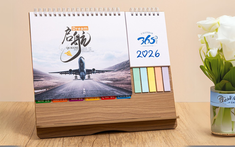 Tại sao lịch để bàn là món quà Tết lý tưởng cho doanh nghiệp?