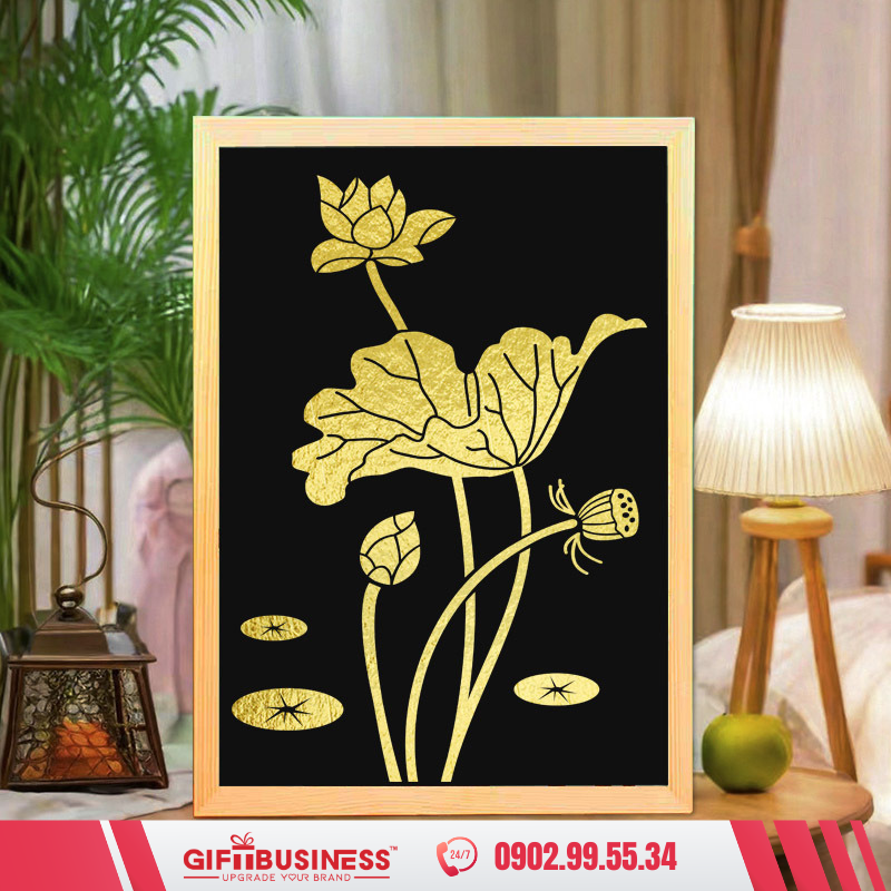 quà tặng tranh dát cao cấp