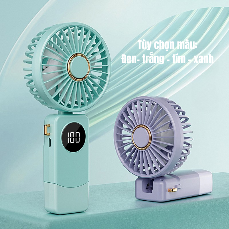 Quạt Cầm Tay Sạc Pin