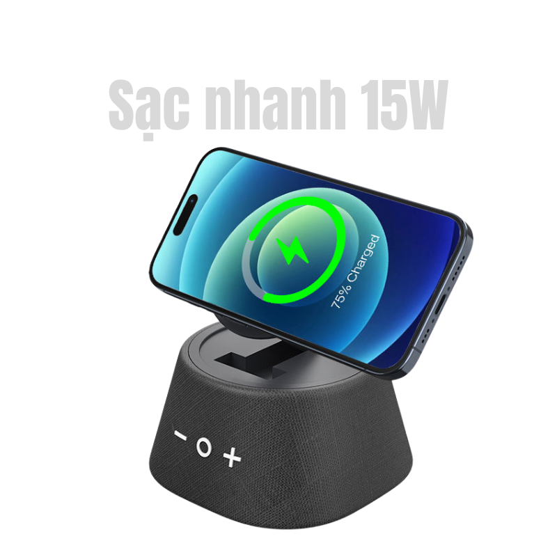 Loa bluetooth 2in1 in logo - Quà tặng công nghệ ấn tượng