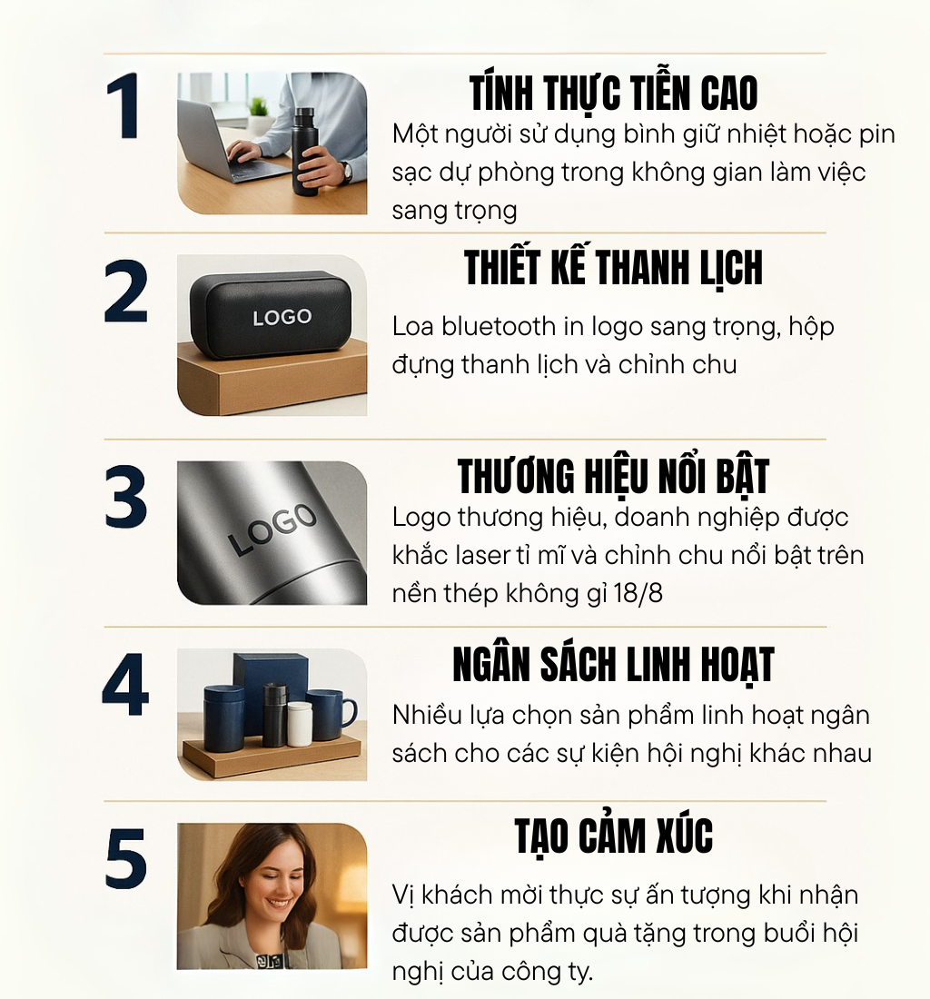 TIÊU CHÍ CHỌN QUÀ HỘI NGHỊ KHÁCH HÀNG “ĐẮT GIÁ” NHẤT HIỆN NAY