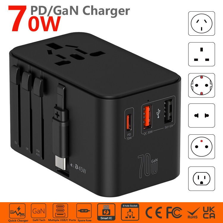 Quà tặng ổ cắm du lịch GB87 – Kết nối thế giới trong lòng bàn tay