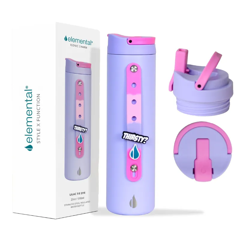 bình nước elemental iconic charm