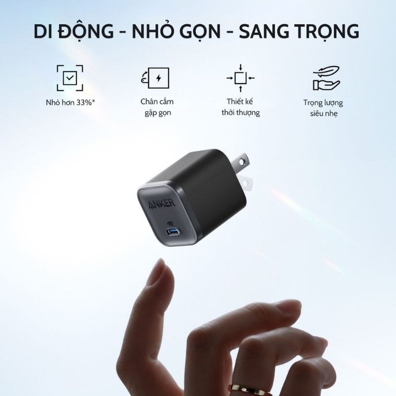 Quà tặng củ sạc nhanh GB401 - Một món quà nhỏ ấn tượng lớn.