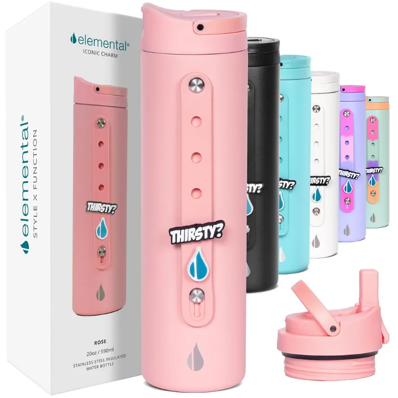 in logo bình giữ nhiệt elemental