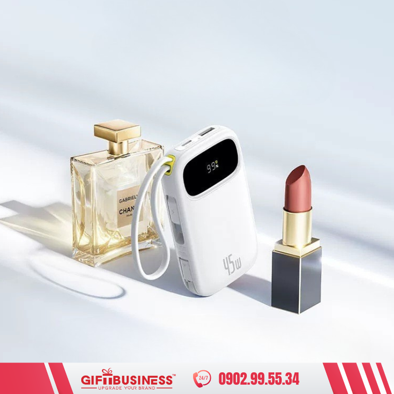 in logo sạc dự phòng