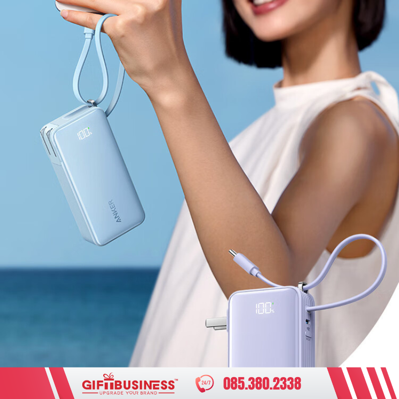 in logo sạc dự phòng anker