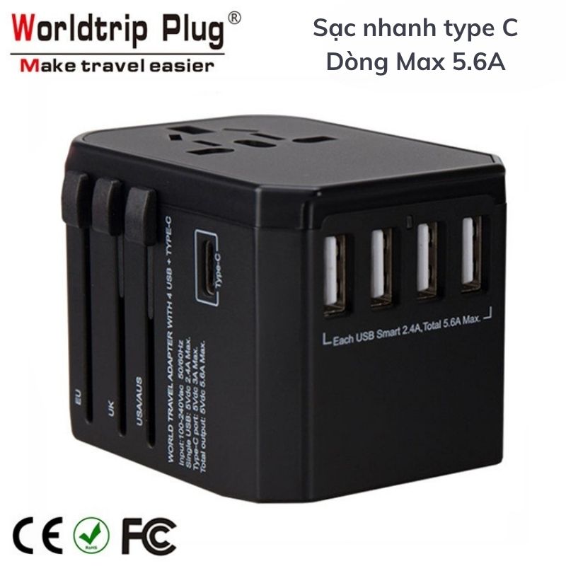 Ổ cắm du lịch GB81 phù hợp làm quà tặng doanh nghiệp cho các lĩnh vực
