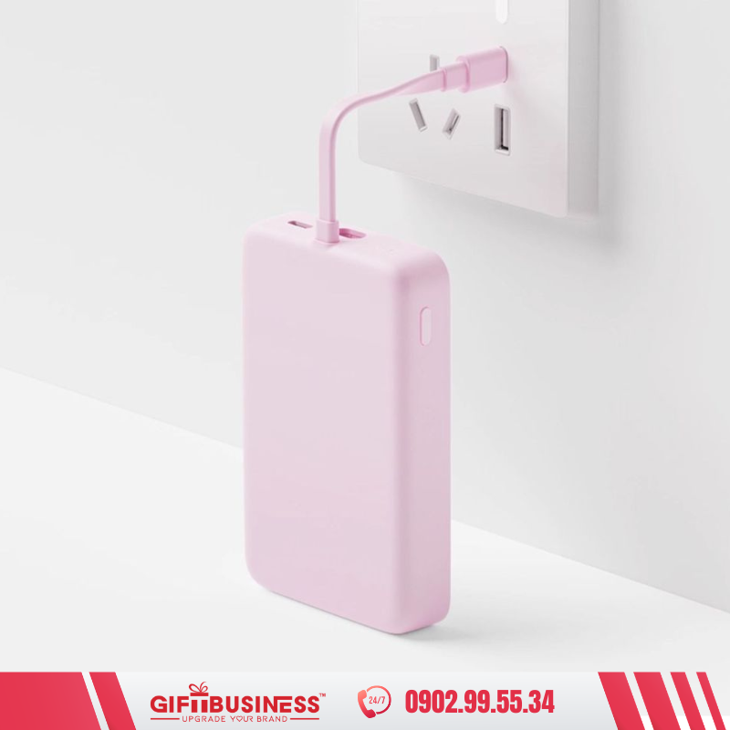 pin sạc dự phòng in logo