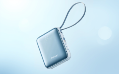 sạc dự phòng quà tặng joyroom màu xanh