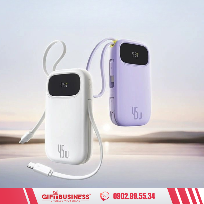 sạc dự phòng baseus