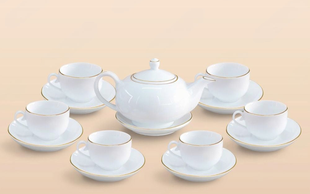 ấm chén trà in logo - Bộ Ấm Trà GB93