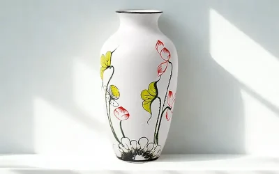 bình cắm hoa in logo