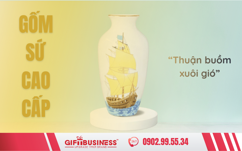 bình gốm sứ độc đáo